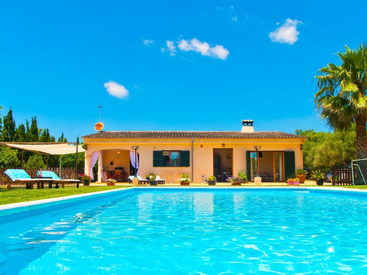 Villa Can Coll De Sencelles, Sa Vileta Pool And Views Костич Экстерьер фото